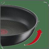 Tefal G28191, Juego de sartenes negro