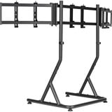 Thermaltake Soporte triple para monitores negro, para cockpit de simulador de carreras GR500, Soporte de monitor negro