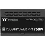 Thermaltake Toughpower PF3 750W, Fuente de alimentación de PC negro