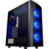 Versa J25 TG RGB Midi Tower Negro, Cajas de torre