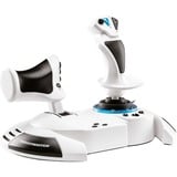 Thrustmaster T.Flight Hotas One Microsoft Flight Simulator Edition Negro, Blanco USB Joystick/Palanca de control lateral + cuadrante de aceleración Analógico/Digital PC, Xbox One, Xbox One S, Xbox One X, Hotas (mando más palanca de control) blanco/Negro, Joystick/Palanca de control lateral + cuadrante de aceleración, PC, Xbox One, Xbox One S, Xbox One X, Botón menú, Botón Compartir, View button, Analógico/Digital, Alámbrico, USB