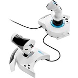 Thrustmaster T.Flight Hotas One Microsoft Flight Simulator Edition Negro, Blanco USB Joystick/Palanca de control lateral + cuadrante de aceleración Analógico/Digital PC, Xbox One, Xbox One S, Xbox One X, Hotas (mando más palanca de control) blanco/Negro, Joystick/Palanca de control lateral + cuadrante de aceleración, PC, Xbox One, Xbox One S, Xbox One X, Botón menú, Botón Compartir, View button, Analógico/Digital, Alámbrico, USB