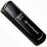 Transcend JetFlash 350 unidad flash USB 32 GB USB tipo A 2.0 Negro, Lápiz USB negro brillante, 32 GB, USB tipo A, 2.0, Tapa, 8,5 g, Negro