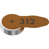 VARTA Pila para audífonos Zinc Air 312, PR41, Batería 