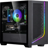 ALTERNATE PC para juegos Window Edition • RTX 5060 • AMD Ryzen™ 5 5600 • 16 GB RAM, Gaming-PC negro/Transparente