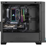 ALTERNATE PC para juegos Window Edition • RTX 5060 • AMD Ryzen™ 5 5600 • 16 GB RAM, Gaming-PC negro/Transparente