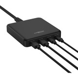 Ansmann Cargador de escritorio USB DC465PD negro