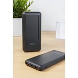 Ansmann Powerbank 20000mAh PB320PD, Banco de potencia negro