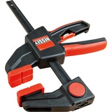 BESSEY Sargento de una mano EZL15-8, Gato negro/Rojo