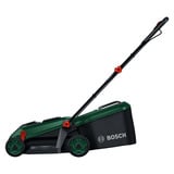 Bosch Cortacésped a batería Rotak18V-34, 18 voltios + kit de inicio + enchufe de mulching verde/Negro