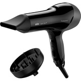 Braun HD785 secador 2000 W Negro, Secador de pelo negro, 70 °C, Negro, Monocromo, Con agujero en la empuñadura para colgar, Botones, Control deslizante, 2000 W