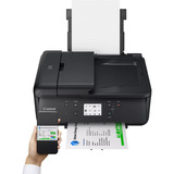 Canon PIXMA TR7650 Inyección de tinta A4 4800 x 1200 DPI Wifi, Impresora multifuncional negro, Inyección de tinta, Impresión a color, 4800 x 1200 DPI, A4, Impresión directa, Negro