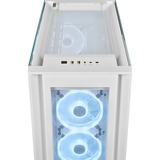 Corsair 5000X RGB QL Edition Midi Tower Blanco, Cajas de torre blanco, Midi Tower, PC, Blanco, ATX, Juego, Multi