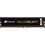 Corsair Value Select 8GB PC4-17000 módulo de memoria 1 x 8 GB DDR4 2133 MHz, Memoria RAM negro, 8 GB, 1 x 8 GB, DDR4, 2133 MHz, 288-pin DIMM