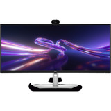 Dell P3426WEV, Monitor LED negro/Plateado