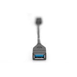 Digitus Adaptador USB Tipo-C negro