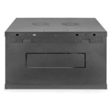 Digitus Carcasa de pared de la serie Dynamic Basic - 600 x 450 mm (an. x pr.), Armario IT negro, Bastidor de pared, 7U, 60 kg, Bloqueo del teclado, 24 kg, Negro