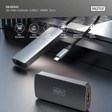 Digitus DS-55343, Alargador de HDMI negro