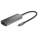 Digitus Extensor de video 4K USB-C > HDMI, 30 metros, Alargador de HDMI negro