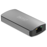 Digitus Extensor de video 4K USB-C > HDMI, 30 metros, Alargador de HDMI negro