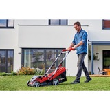EINHELL GE-CM 36/34-1 Li-Solo Cortacésped de empuje a gasolina Batería Negro, Rojo rojo/Negro, Cortacésped de empuje a gasolina, 33,5 cm, 2,5 cm, 6,5 cm, 30 L, 4 rueda(s)