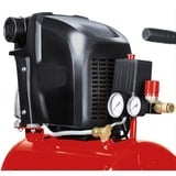 EINHELL TE-AC 230/24 compresor de aire 230 l/min 1500 W Corriente alterna rojo, 230 l/min, 2850 RPM, 8 bar, Rojo, Coche, 1500 W