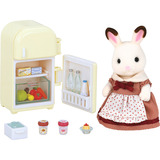 EPOCH Sylvanian Families - Set de cocina de mamá conejo de chocolate, Juegos de construcción 