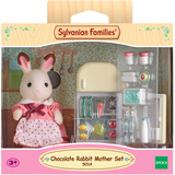EPOCH Sylvanian Families - Set de cocina de mamá conejo de chocolate, Juegos de construcción 