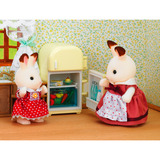 EPOCH Sylvanian Families - Set de cocina de mamá conejo de chocolate, Juegos de construcción 