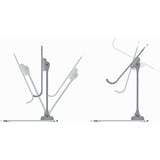Inter-Tech MTS-200, Soporte titanio/Gris