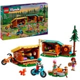 LEGO Friends Campamento de Aventura: Cabañas Confortables, Juegos de construcción Juego de construcción, 7 año(s), Plástico, 437 pieza(s), 671 g