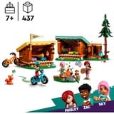 LEGO Friends Campamento de Aventura: Cabañas Confortables, Juegos de construcción Juego de construcción, 7 año(s), Plástico, 437 pieza(s), 671 g