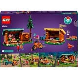 LEGO Friends Campamento de Aventura: Cabañas Confortables, Juegos de construcción Juego de construcción, 7 año(s), Plástico, 437 pieza(s), 671 g