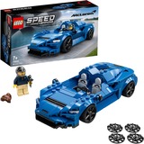 LEGO Speed Champions 76902 McLaren Elva, Coche de Juguete para Construir, Juegos de construcción azul/Negro, Coche de Juguete para Construir, Juego de construcción, 7 año(s), Plástico, 263 pieza(s), 290 g