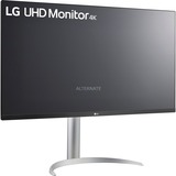 LG Monitor de gaming blanco