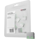 Lindy 40461 bloqueador de puerto USB tipo A Verde Acrilonitrilo butadieno estireno (ABS) 10 pieza(s), Protección contra robos verde, Bloqueador de puerto, USB tipo A, Verde, Acrilonitrilo butadieno estireno (ABS), 10 pieza(s), Bolsa de plástico