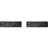 Lindy Extensor Dual Head HDMI, Cat.6, USB y RS232, Switch KVM negro