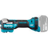 Makita Herramienta multifunción inalámbrica DTM52ZJX2, 18 voltios + 33 accesorios azul/Negro