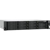QNAP TS-855EU-RP NAS Bastidor (2U) Intel Atom® C5125 8 GB DDR4 0 TB QuTS hero Negro NAS, Bastidor (2U), Intel Atom®, C5125, 8 GB, DDR4