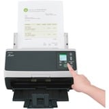Ricoh fi-8170 Alimentador automático de documentos (ADF) + escáner de alimentación manual 600 x 600 DPI A4 Negro, Gris, Escáner de alimentación de hojas gris/Antracita, 216 x 355,6 mm, 600 x 600 DPI, 70 ppm, Escala de grises, Monocromo, Alimentador automático de documentos (ADF) + escáner de alimentación manual, Negro, Gris