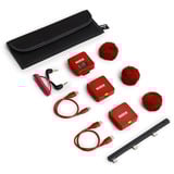 Rode Microphones Wireless GO (Gen 3), Micrófono rojo oscuro