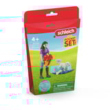 Schleich HORSE CLUB 42744 set de juguetes, Juego de construcción Animal, 5 año(s), Multicolor