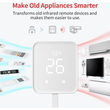 SwitchBot Termostato de radiador Panel Combo, Conjunto 