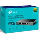 TP-Link TL-SF1006P, Interruptor/Conmutador 