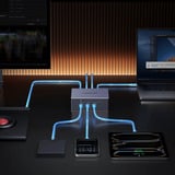 UGREEN Maxidok 17-in-1 Thunderbolt 5, Estación de acoplamiento plateado