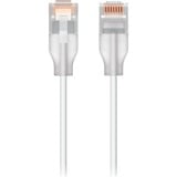 Ubiquiti UniFi Etherlighting Cat.6 Patch Kabel, Cable blanco/Transparente