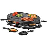 Unold Gourmet 8 personas(s) 1200 W Negro, Raclette negro, 1200 W, 220 - 240 V, 50 Hz, 320 mm, 475 mm, 120 mm
