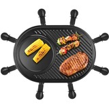 Unold Gourmet 8 personas(s) 1200 W Negro, Raclette negro, 1200 W, 220 - 240 V, 50 Hz, 320 mm, 475 mm, 120 mm