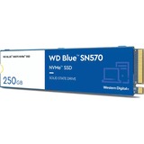 WD WD Blue SN570 M.2 250 GB PCI Express 3.0 NVMe, Unidad de estado sólido azul/blanco, 250 GB, M.2, 3300 MB/s