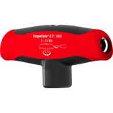 Wiha Destornillador de torque con mango transversal Set TorqueVario-S T negro/Rojo